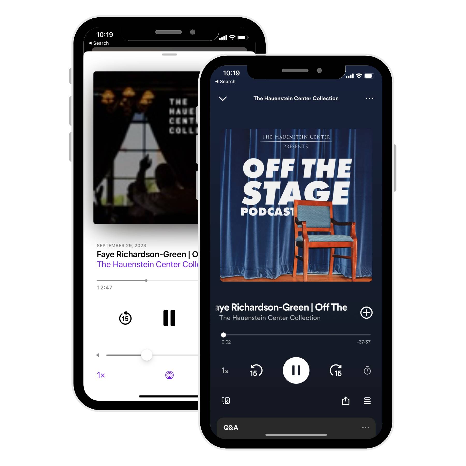 Off The Stage pdocast